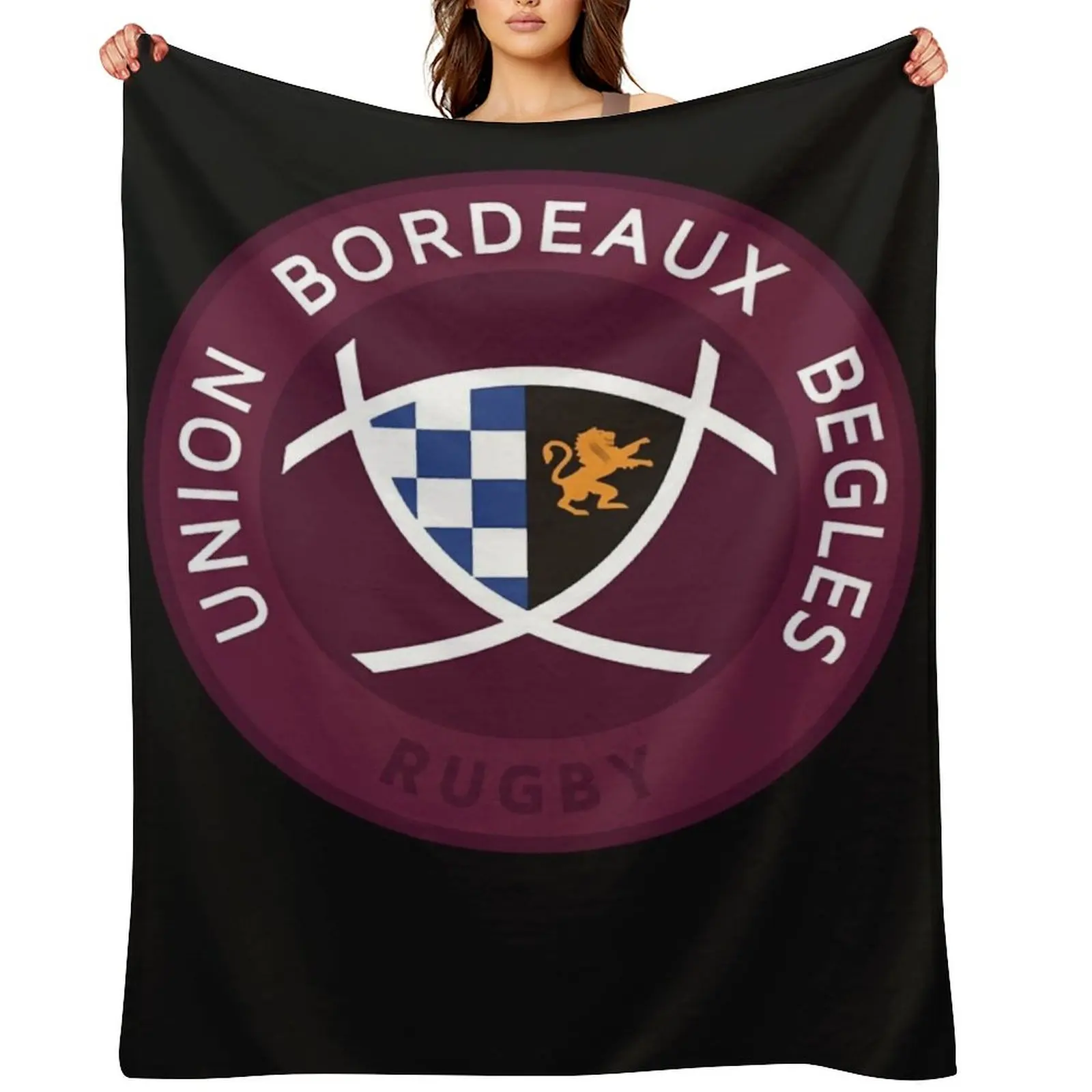 

Copy of Funny UNIONN BORDEAUX BEGLES shirt Throw Blanket Luxury Brand Decorative Throw Soft Plush Plaid Flannel Fabric Blankets
