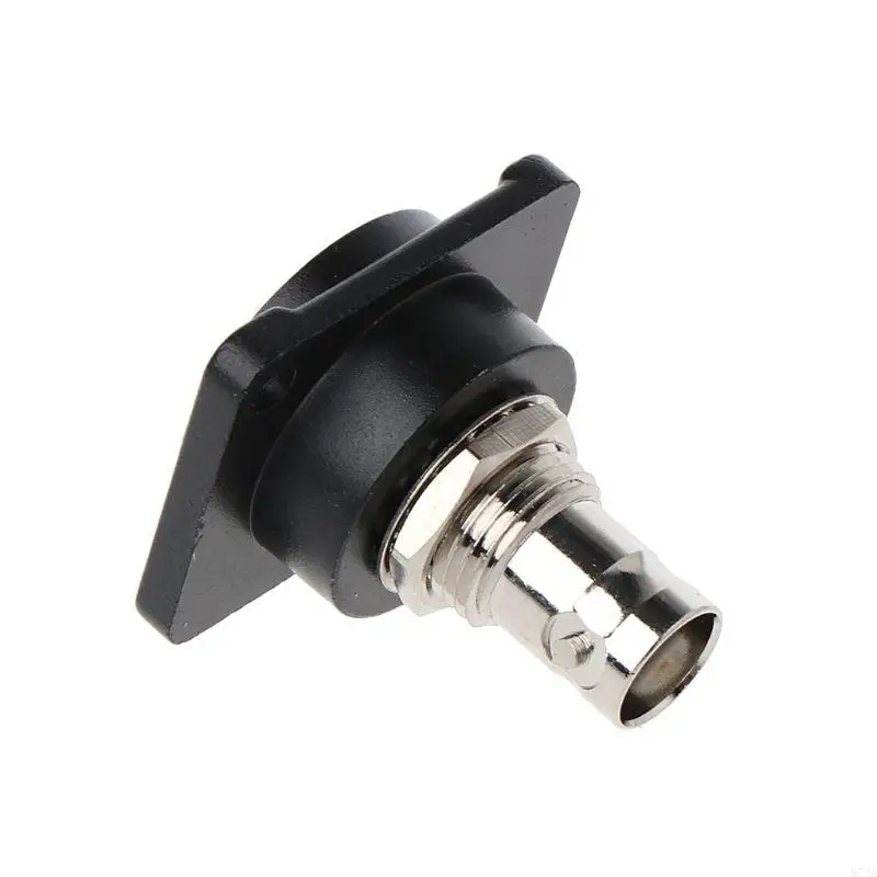 573A D-type double BNC Plug Connector Connector Pane Adapter O Monitoring PA