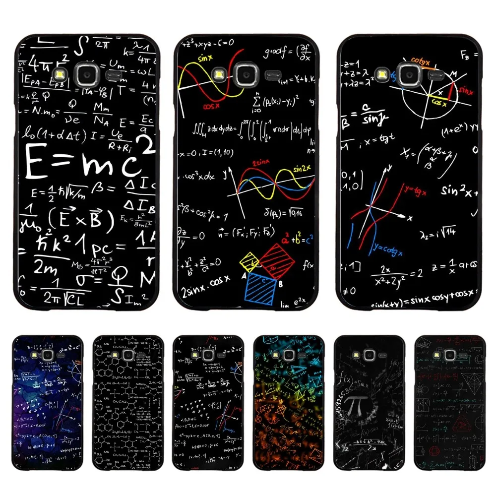 Chemical Math Formula Phone Case For Samsung J 7 plus 7core J7 neo J6 plus prime J6 J4 J5 Mobile Cover