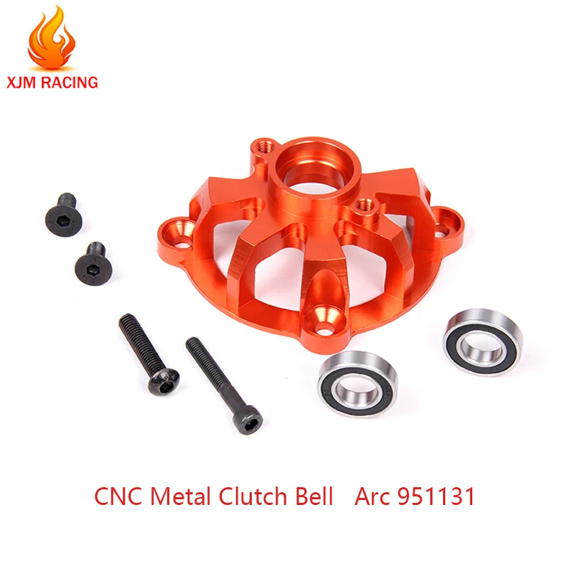 

CNC Metal Clutch Tripod Metal Clutch Bell Mount for Rc Car 1/5 HPI ROFUN BAHA KM Rovan Baja 5b 5t 5sc Toys Parts