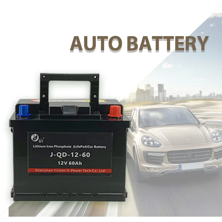 Deep Cycle Lifepo4 12v 60ah Auto  Car Battery  Electric Car Lithium Ion Battery case Choose Terminal Car Battery 60amp Spain