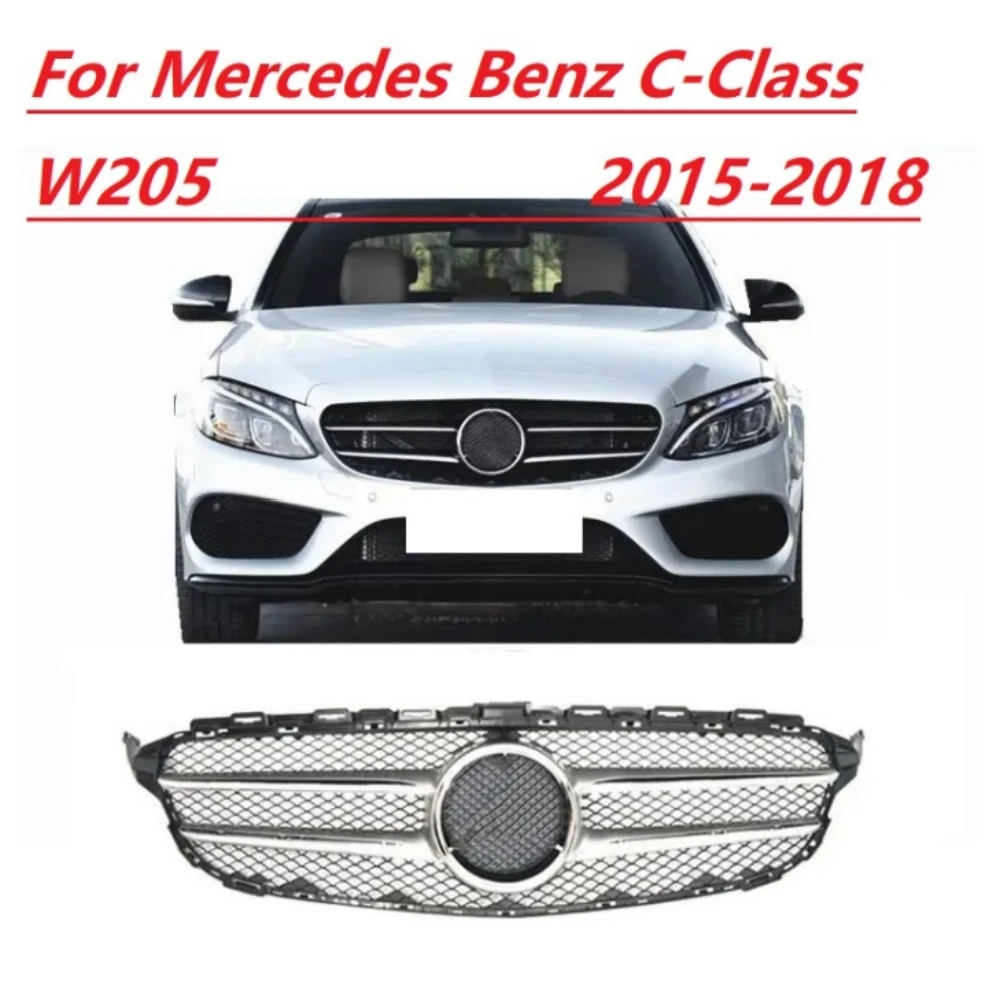 

Front bumper grille For Mercedes Benz C-Class W205 2015-2018 Sports version