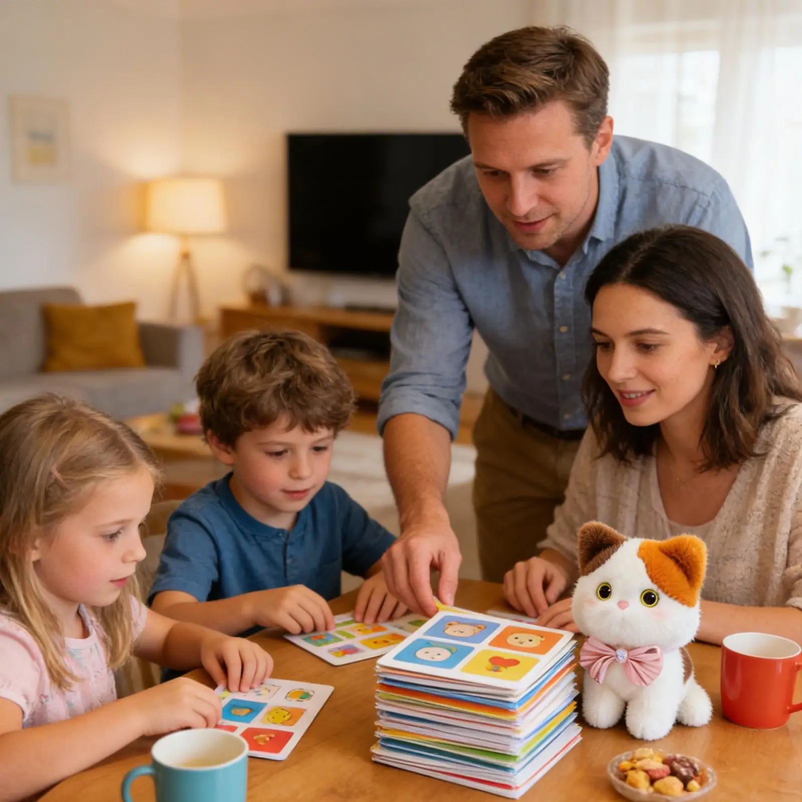 Stuffed Animal Cat Adorable Soft Cartoon Kitten With Bell Design Plush Cats For Kids Girls Boys Adult Pet Lover Christmas