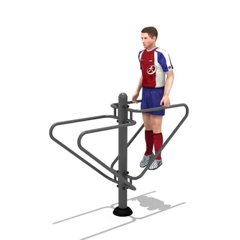 

Оборудование для фитнеса на открытом воздухе, нержавеющая сталь, гимнастика на открытом воздухе, параллельные двойные параллельные стержни
