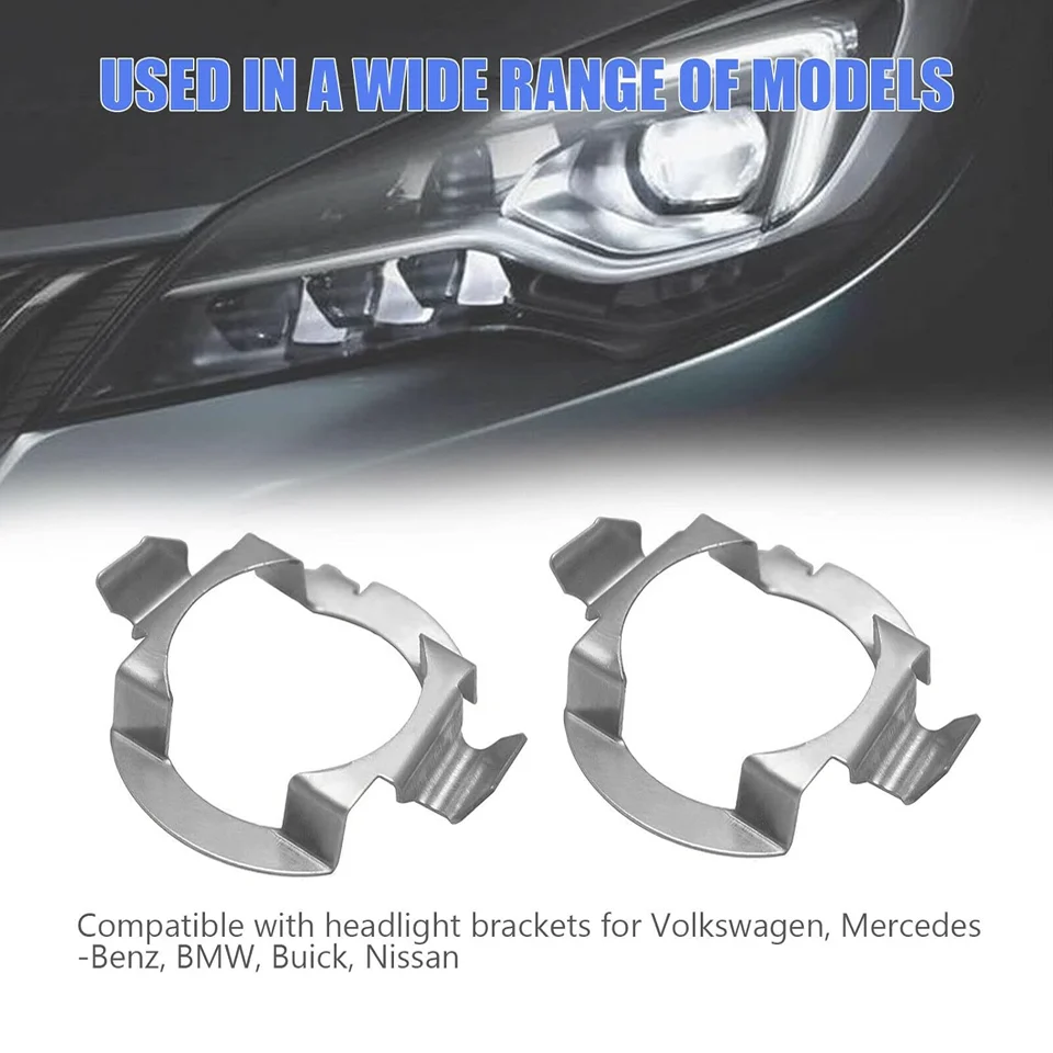 

Car H7 LED Headlight Bulb Holder Adapter Lamp Base For Mercedes-Ben z E class/ML350 LED H7 Bulb Holder Adapters