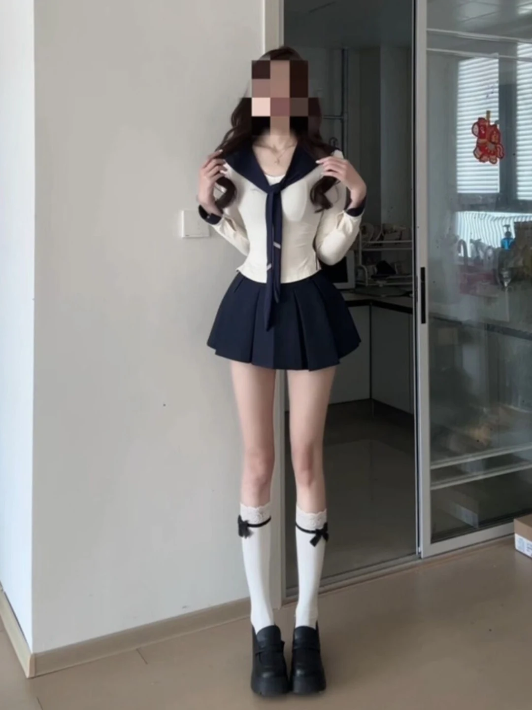 

Корейский модный комплект OOTD: уникальный красивый топ и юбка, комплект из двух предметов, весна 2026, женский модный ансамбль