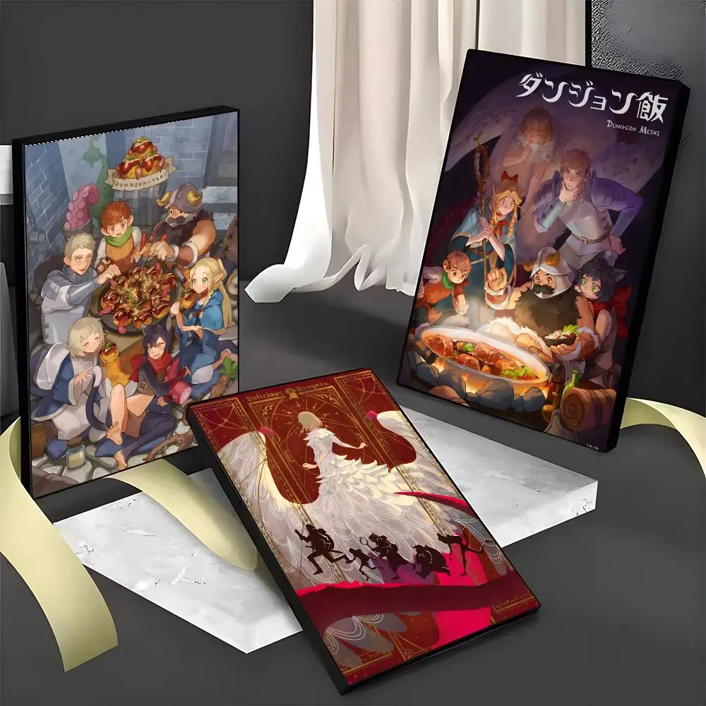 Anime Dungeon Meshi Poster PC Hot Poster Art HD Canvas AAA Advanced Aesthetic Printing Paper Wall Art For Living Room Home Decor