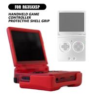 For Anbernic RG35xxsp 3D Printed Grip Non-slip Wear-resistant Support Flip Cover Handheld Game Console RG35xxsp Ergonomic Grip