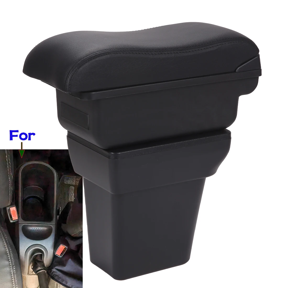 

For FORD ECOSPORT Armrest Box For Ford Ecosport 2009 Car Armrest Auto Storage Box Dedicated Retrofit parts Interior Accessories