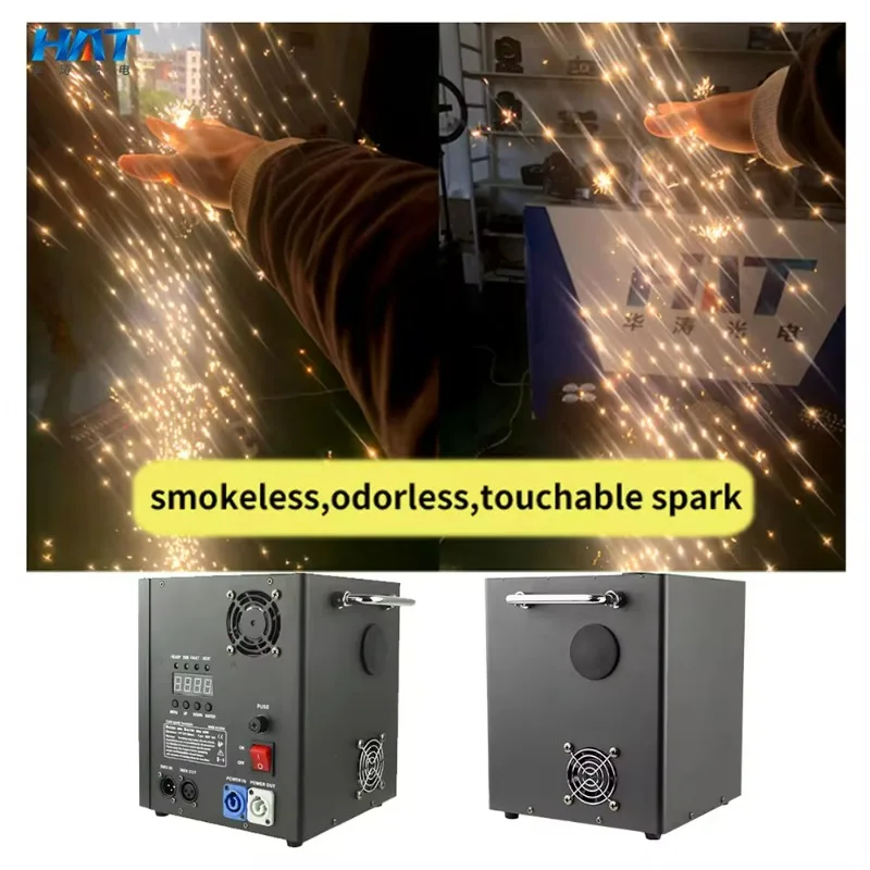 HAT Sparkler Machine Cold Spark Machine 600w Led Stage Light  Sparkler Cold Wedding Spark Machine