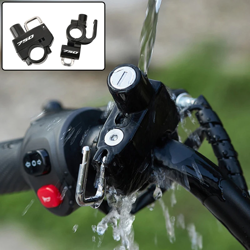 

For HONDA Forza 750 Forza750 Motorcycle Accessories CNC Aluminum Helmet Lock Anti-Theft Bicycle Helmet Security Locks with