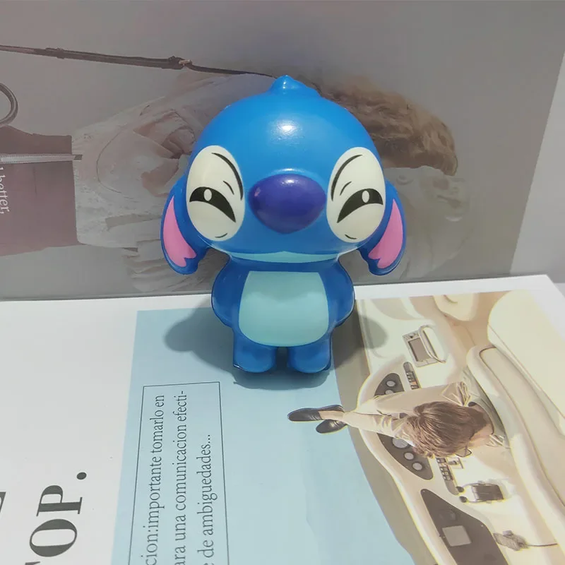 Grosir aksesoris Disney Stitch boneka Anime angka dekompresi penghilang stres licin anak-anak cubit mainan tangan penyembuhan hadiah