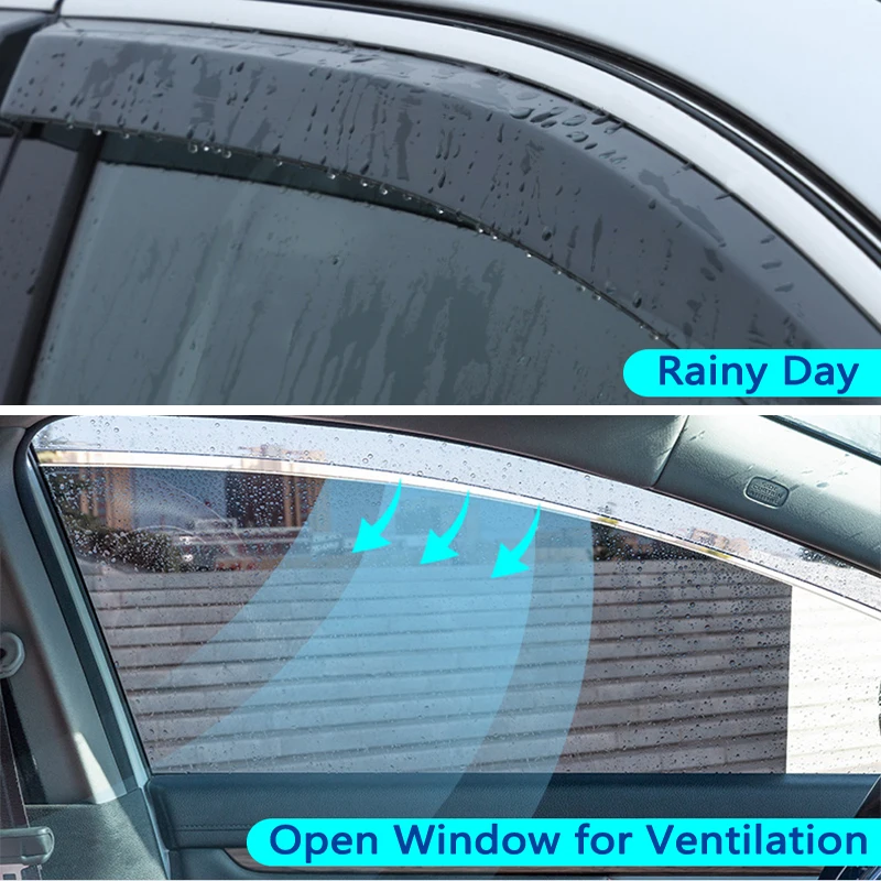 Window Visor for Mercedes Benz B Class W246 B180 B200 B160 B170 2012~2019 Vent Awning Rain Eyebrow Guard Deflector Accessories