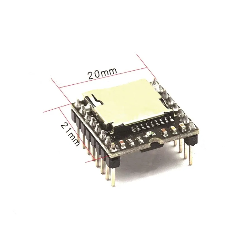 Mini MP3 Player Module TF Card U Disk Mini MP3 Player Audio Voice Module Board For Arduino DF Play Wholesale