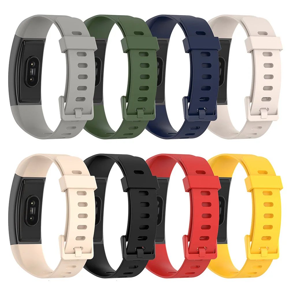 Silicone Wrist Strap For Realme Band RMA199/RMA183 Smart Bracelet Wristband Belt