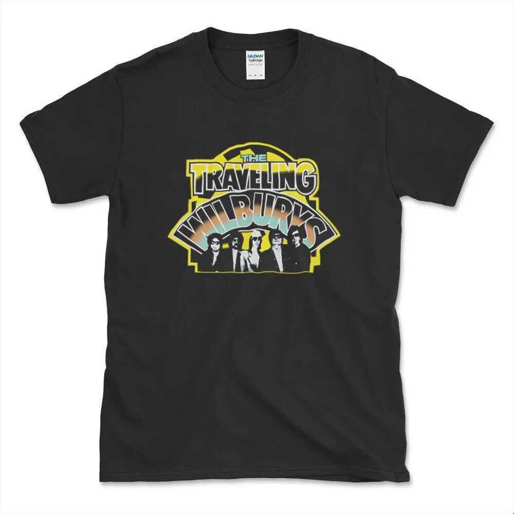 Limited Funny The Traveling Wilburys Handle With Care Logo T-Shirt S-3XL