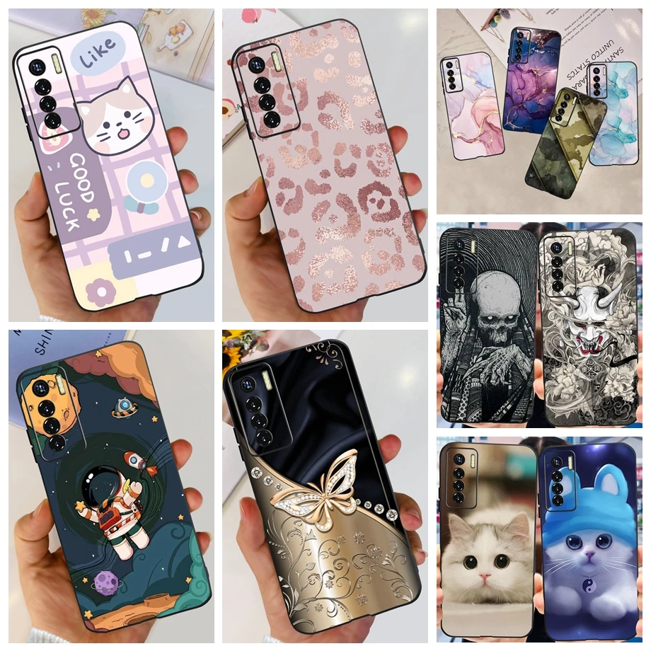 Case for Tecno Camon 17 P Phone Cover CG7 CG7n Soft Silicone Funda Bumper for Camon 17 PRO Camon17 Cases Coque Clear New Fashion