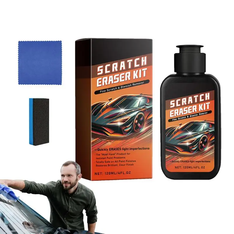 

Paint Scratch Remover For Vehicles Car Polish Car Paint Remover Automotive Scratch Remover 120ml Car Scratches Remover Car