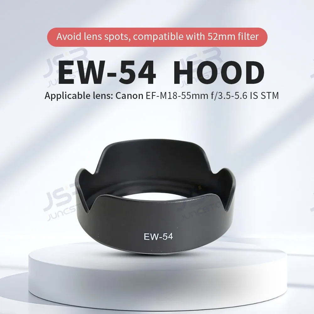 Suitable for Canon EW-54 light shield EOS M M2 EOSM3 mirrorless EF-M 18-55mm lens lotus cover