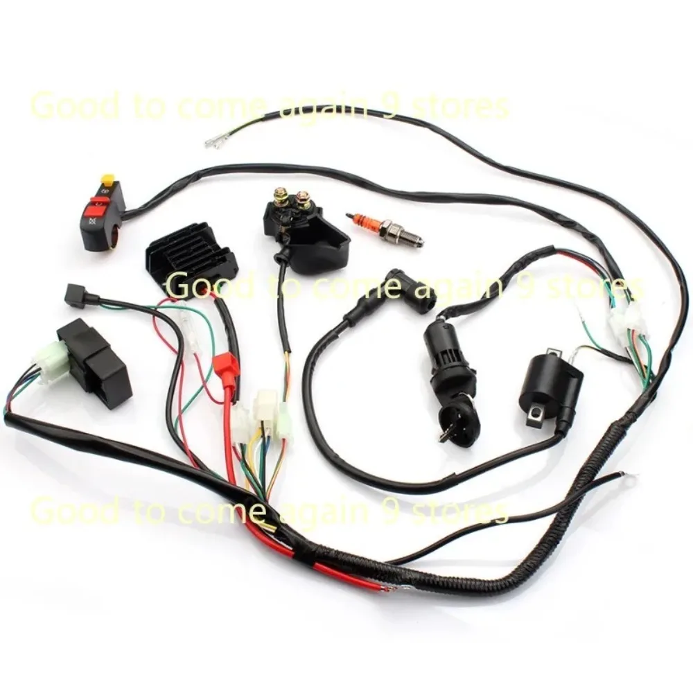 For Off-Road CG125/150/200/250CC Wiring Harness Ignition Starter System & CDI