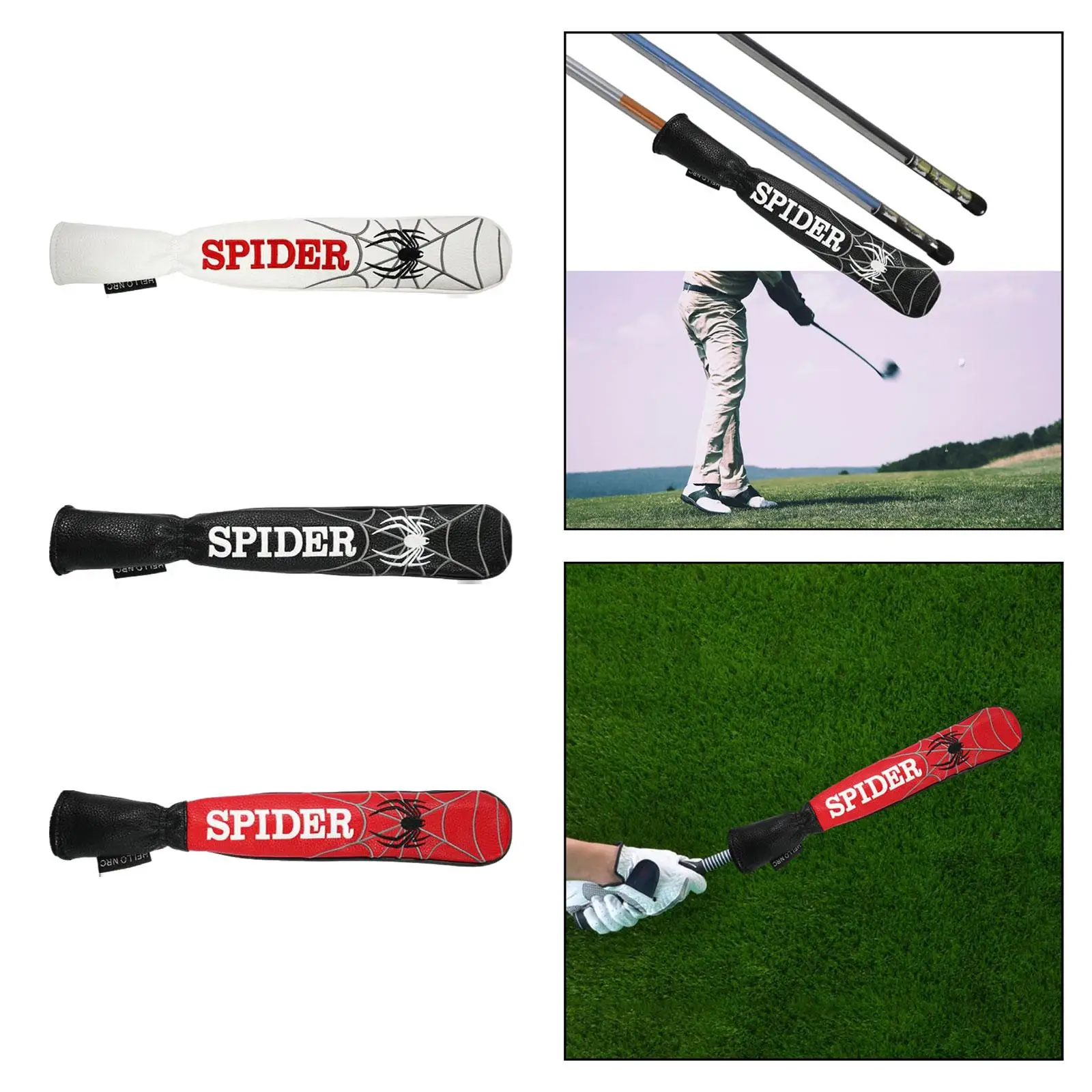 Golf Alignment Rod Cover bestickte Hülle Golf Headcover für Golf Direction
