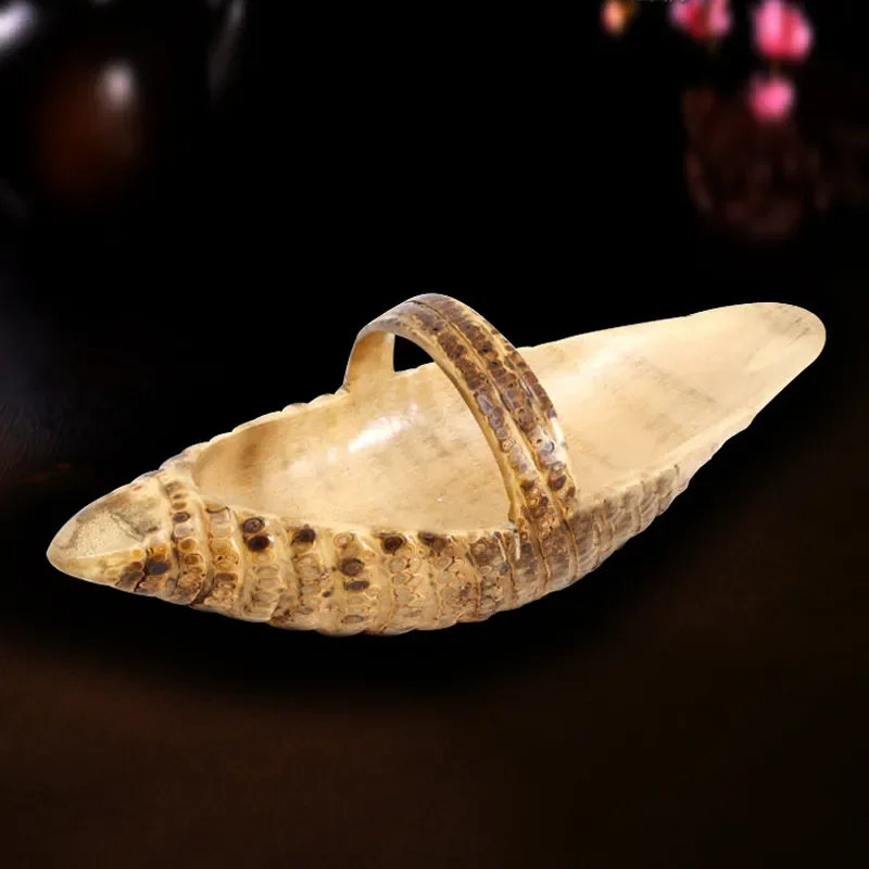 Natural Bamboo Root Boat Shaped Hand Woven Basket for Snacks Tea Fruit Plate Home Decor Handicraft Storage Organizer Gift