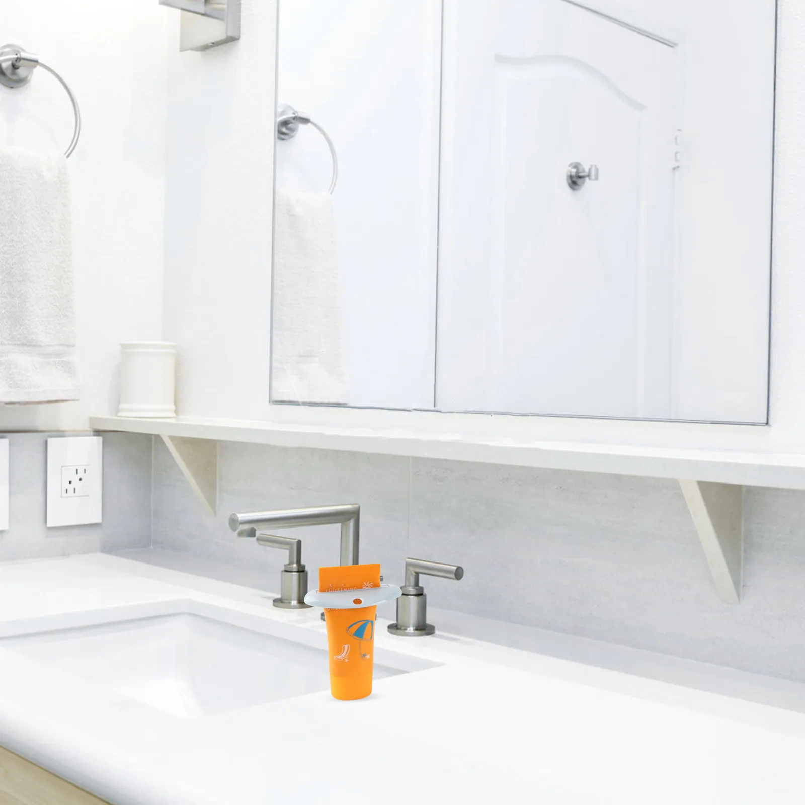 

4Pcs Premium ABS Toothpaste Squeezer Set for Toothpaste Tube Cream Cleanser Extruder Rolling Squeezer Home Bathroom Organizer