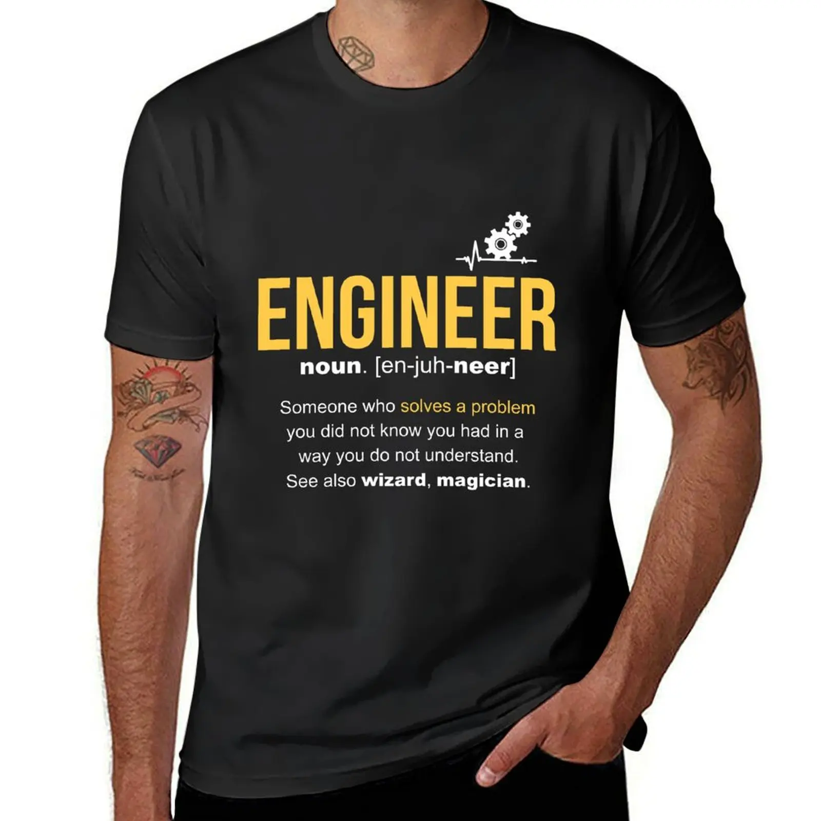 Engineer Definition Funny Gift T-Shirt hippie clothes kawaii clothes mens tall t shirts