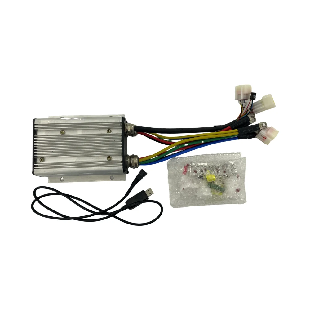 

Kelly Controller KLS7230S Sinusoidal Wave Controller with Regenerative Functions and USB Cable for 2000W-3000W BLDC Motor