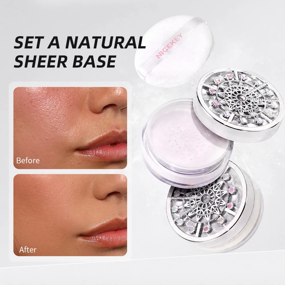 NICEKEY Matujący Puder Sypki d – Concealer Full Coverage recenzja i cena