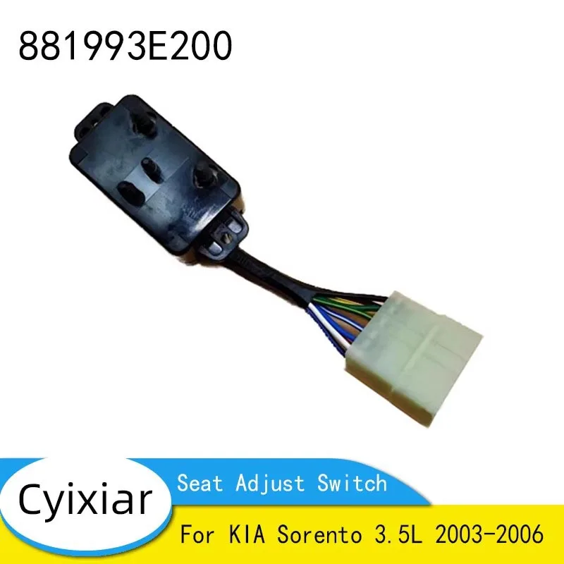 

88199-3E200 Genuine Left Seat Adjust Switch Adjust Power Seat Switch For KIA Sorento 3.5L 2003-2006 881993E200