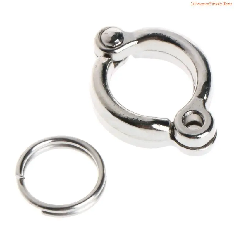 Bird Foot Rings Metal Leg Rings Metal Clip for Parrots for Pigeons for Outdoor W91B