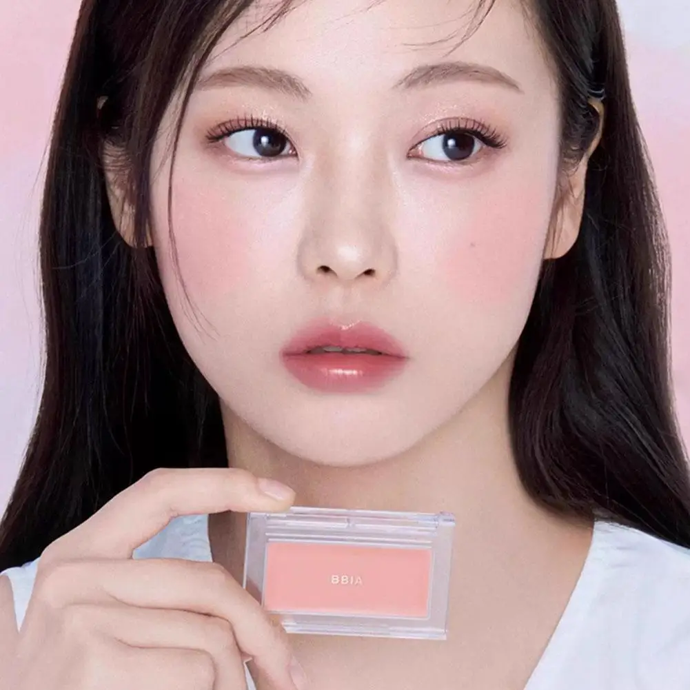 BBIA Koreanische monochrome Rouge-Creme, natürliches, langanhaltendes, mattes Gesichtsrouge, Downy Pink Peach Fig Lavendel, dauerhaftes Gesichts-Make-up