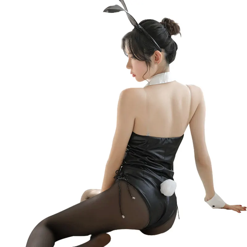 Sakurajima Mai Cosplay Costume for Girls Halloween Women Black Sexy Jumpsuit Rascal Does Not Dream of Bunny Girl Senpai Cos