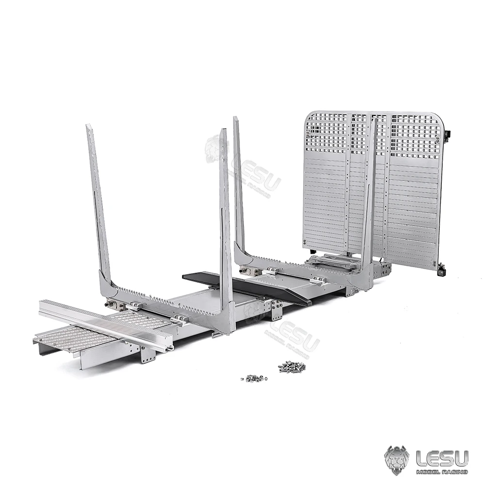 Spare Metal Timber Hopper Bucket Painted for 6x6 LESU 1/14 RC Logging Truck VM FE Cabin Radio Control Lorry Car Model Toys