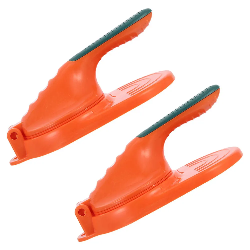 

2pcs Presser Manual Portable Dough Presser For Dumpling Skin Making Kitchen Gadget Handheld Tool Plastic Wonton Maker Compact