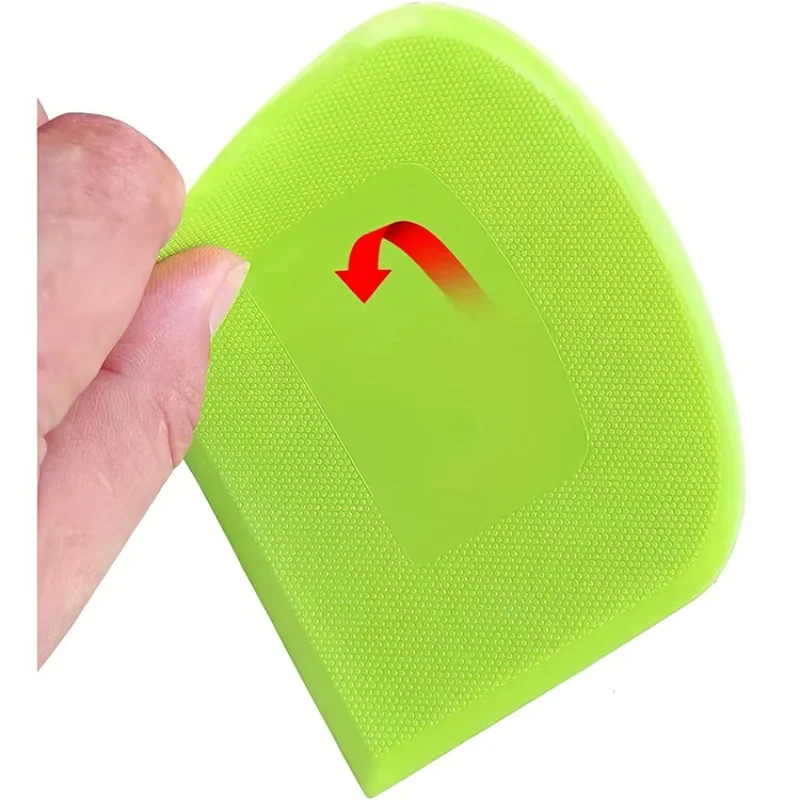 1Pieces Plastic Cake Cream Spatula, Smooth Edge Dough Scraper Butter Knife, Household Baking Tool