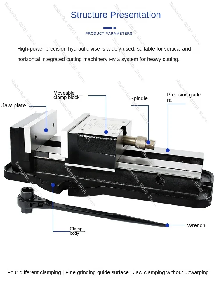 Flat-Nose Pliers Precision Heavy-Duty Fast Displacement Milling Machine Drilling Machine Angle Fixed Type Vice Sets