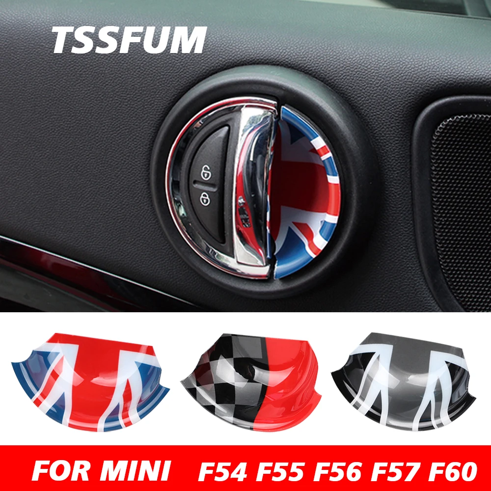 

Декоративная накладка на ручку двери (корпус) Union Jack для MINI Cooper One S F54 F55 F56 F60, аксессуары