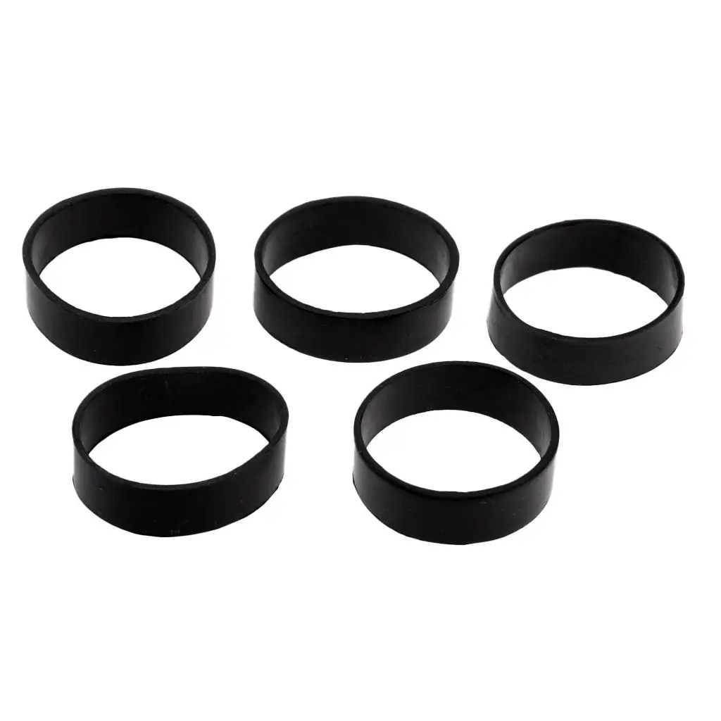 Scuba Diving Webbing Ring Rubber Weight Belt Keeper Strap Bundle for Underwater Equipment Fixation