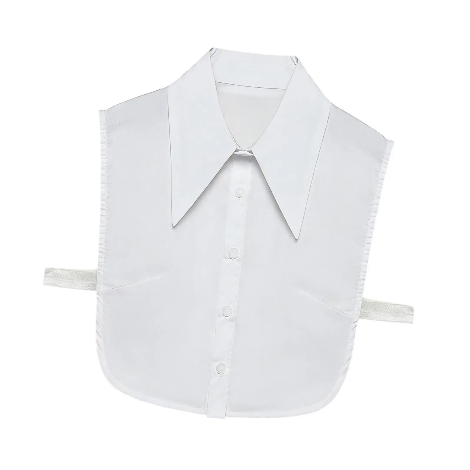 Faux Collar Shirt Blouse Attachment Adjustable Band Classic Elegant Formal for Choice Women's Clothing