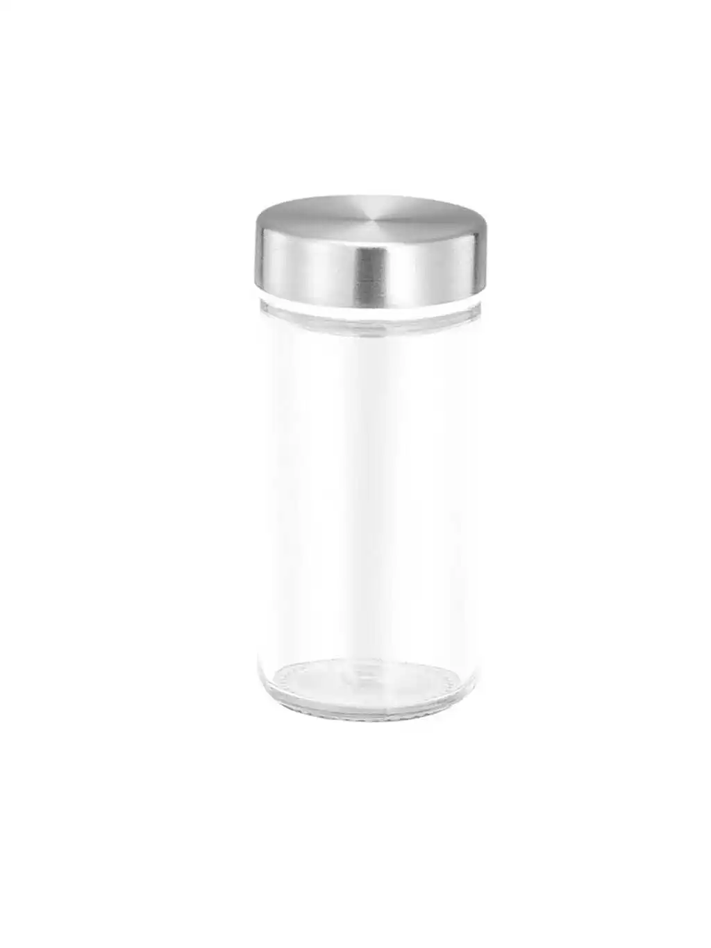 1pc Glass Seasoning Box, Modern Clear Spice Jar For Kitchen