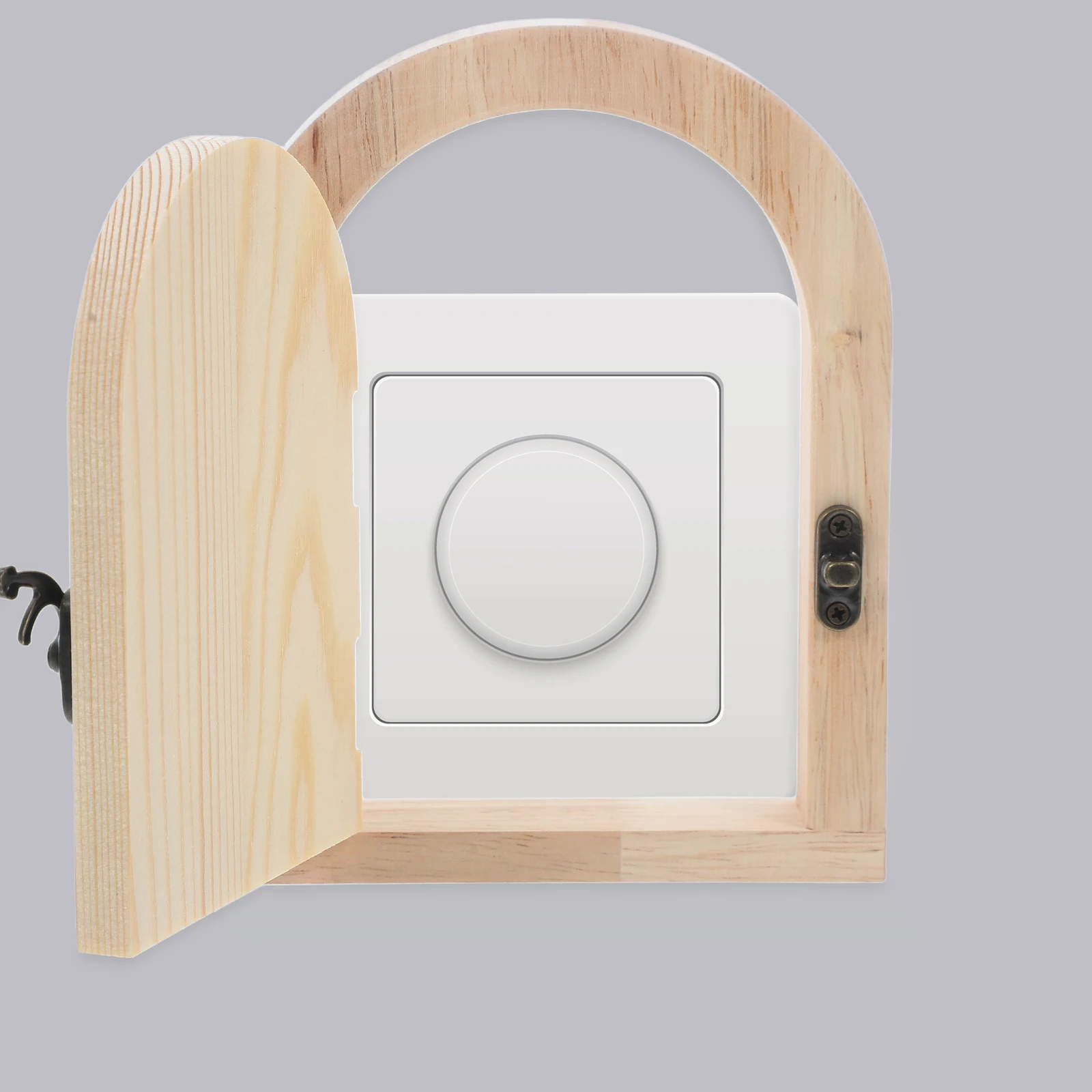 

Fairy Door Design Socket Covers Decorative Light Switch Stickers Outlet Blocker Wall Art Cover Plates Waterproof