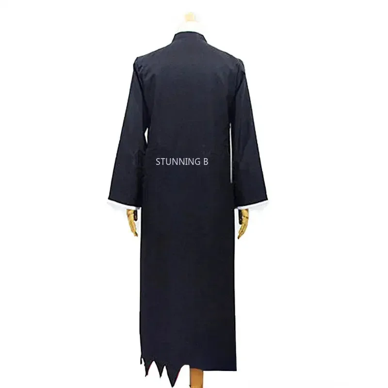 Anime Cosplay Costumi di candeggina Ichigo Kurosaki Hollow Costumi di Halloween Maschera Top e pantaloni Gioco di ruolo Abbigliamento Uniforme da festa