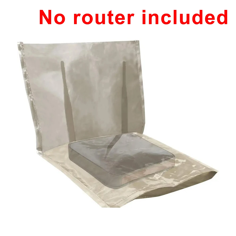 

Double Opening Router Cover As Shown In The Picture Radiation Protection Compatible With Most Routers Convenient WiFi Usage