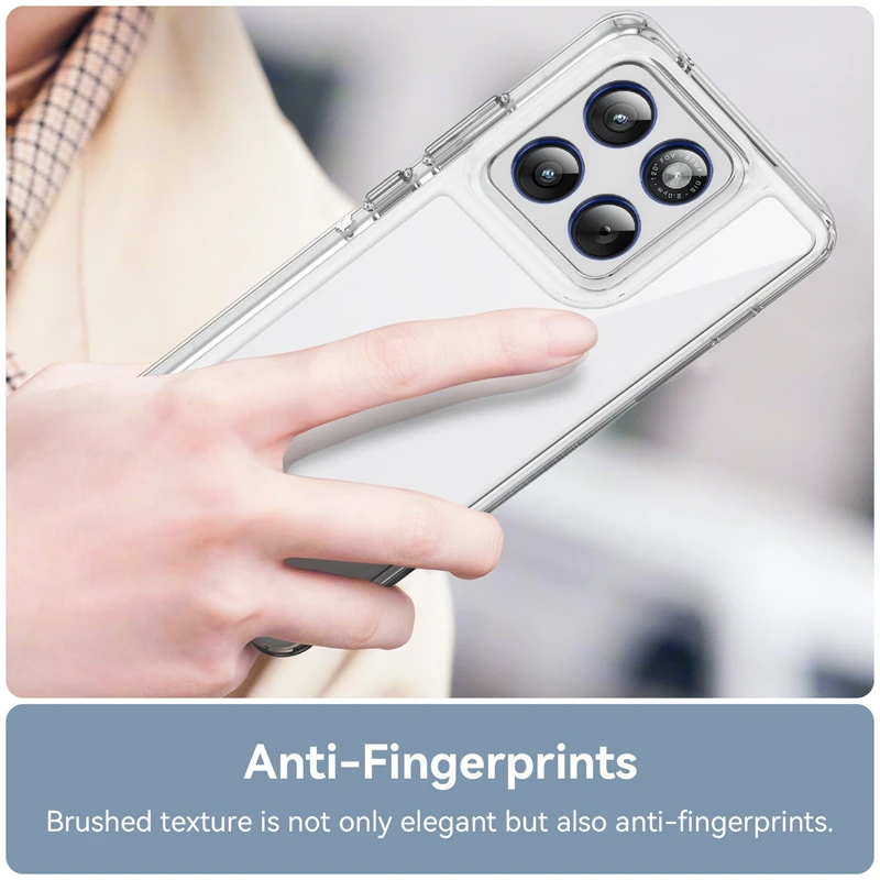 حافظة شفافة لهاتف موتورولا إيدج 70 حافظة سيليكون ملونة غطاء خلفي موتو إيدج 70 حافظة لهاتف موتو X70 اير إيدج 70 #6