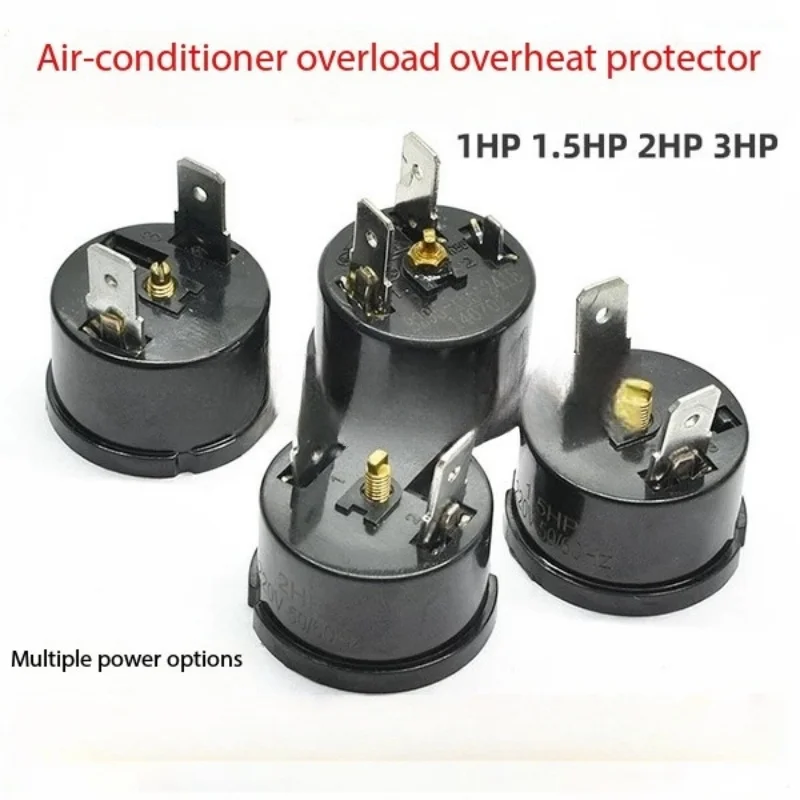 

1PCS Original Air Conditioner Overload Protector 1HP/1.5HP/2HP/3HP Compressor Universal Superheat Thermostat Accessories