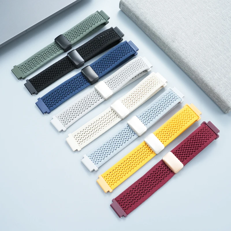 18mm Colored Nylon Strap For Casio Small Square Watch AE-1200 AE1300/1500 WS-1600 W-218 Nylon Watchband Breathable Bracelet
