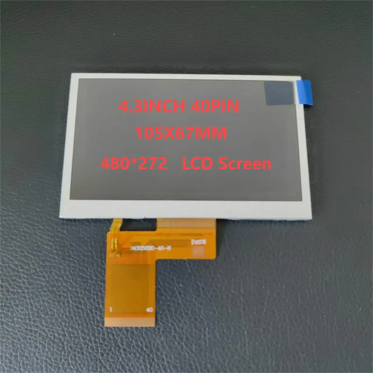 4.3 inch 40PIN 480(RGB)*272 TFT LCD Display Screen Display 043026