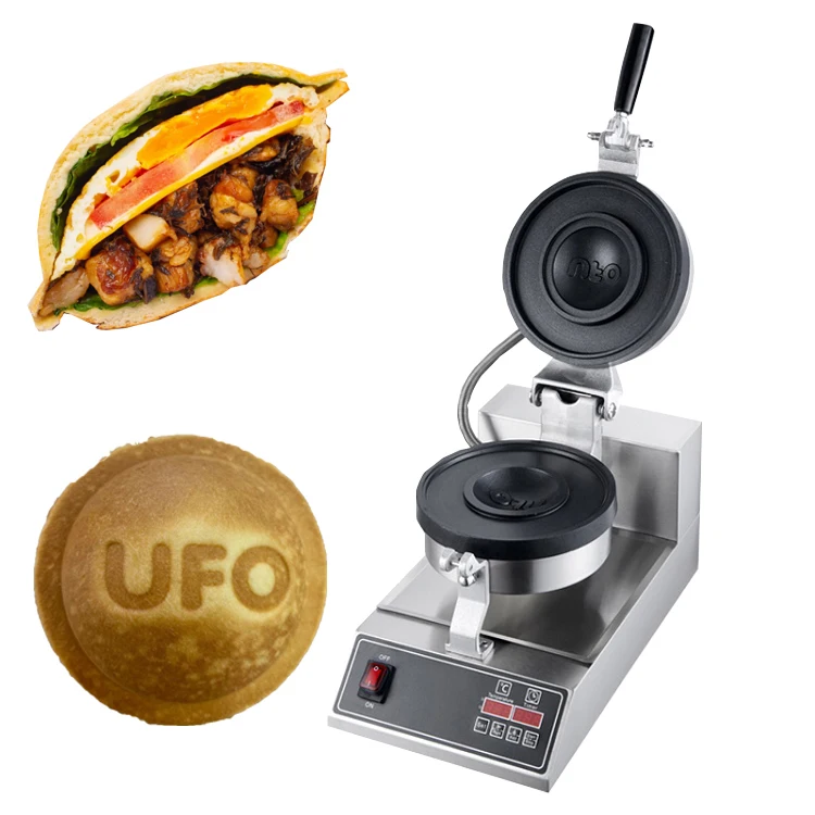 D Model 120mm Digital Panel Burger Maker, Hot Sale Commercial Cooking Machine